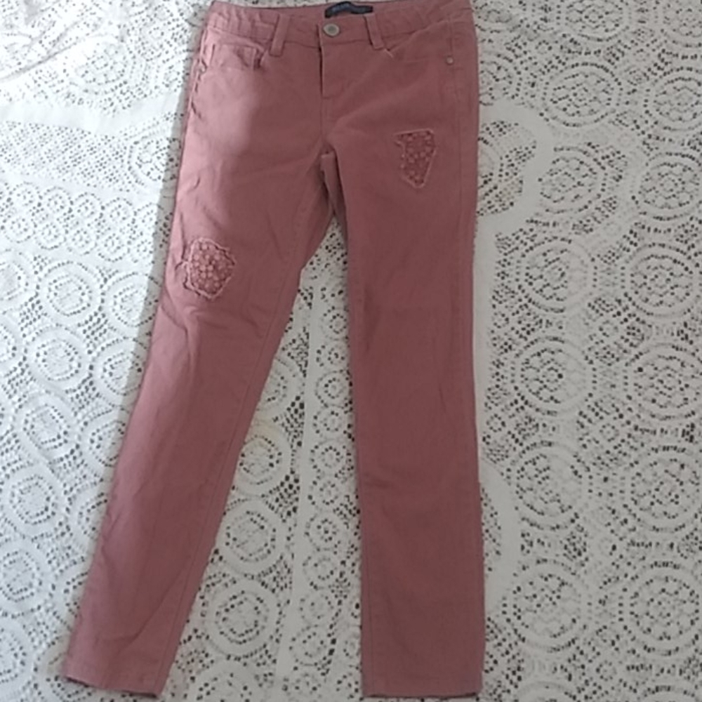 Purplish pants